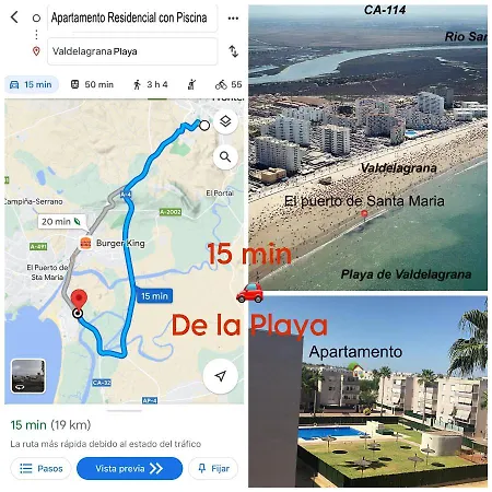 Apartamento Jerez Sur - Con Piscina Y Garaje Херес-де-ла-Фронтера